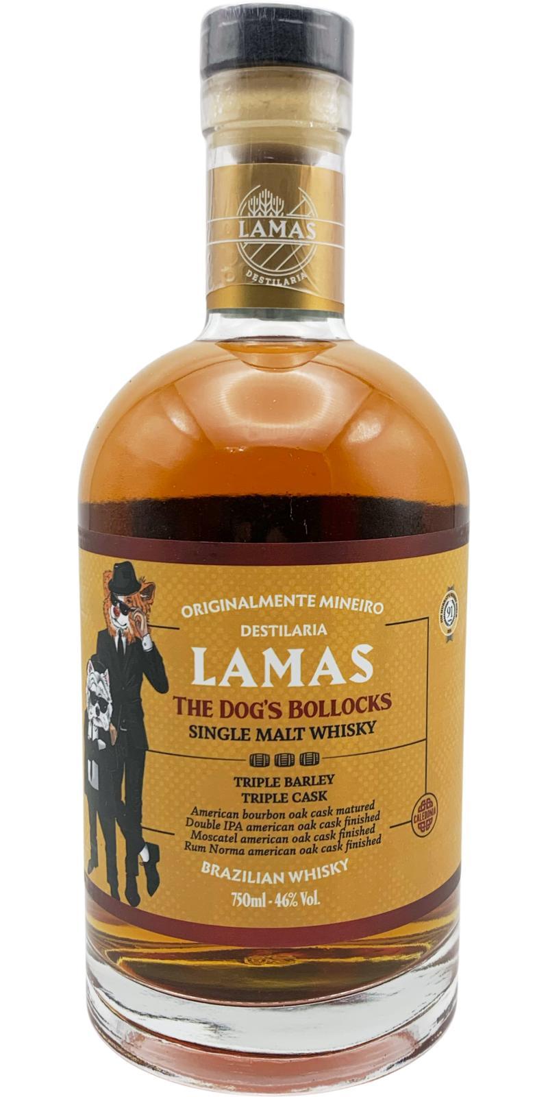 Lamas The Dog's Bollocks  Single Malt Whisky