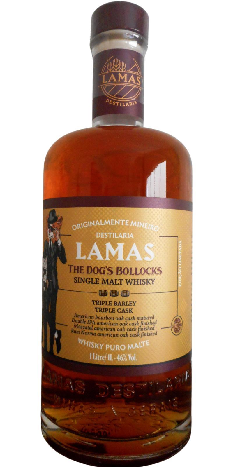 Lamas The Dog's Bollocks  Single Malt Whisky