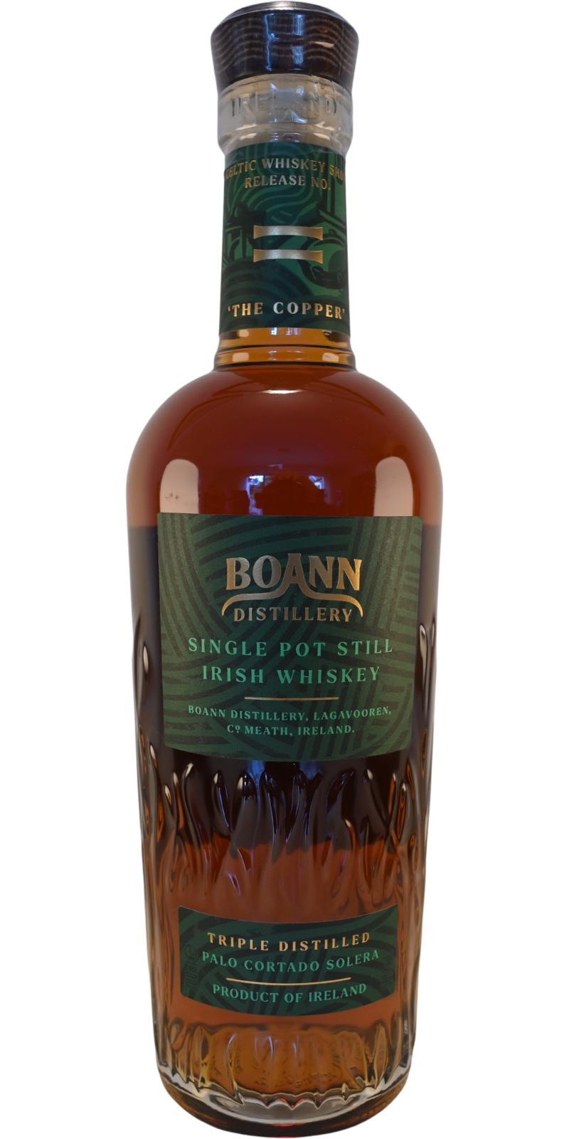 Boann Distillery Palo Cortado Solera Solera Casks