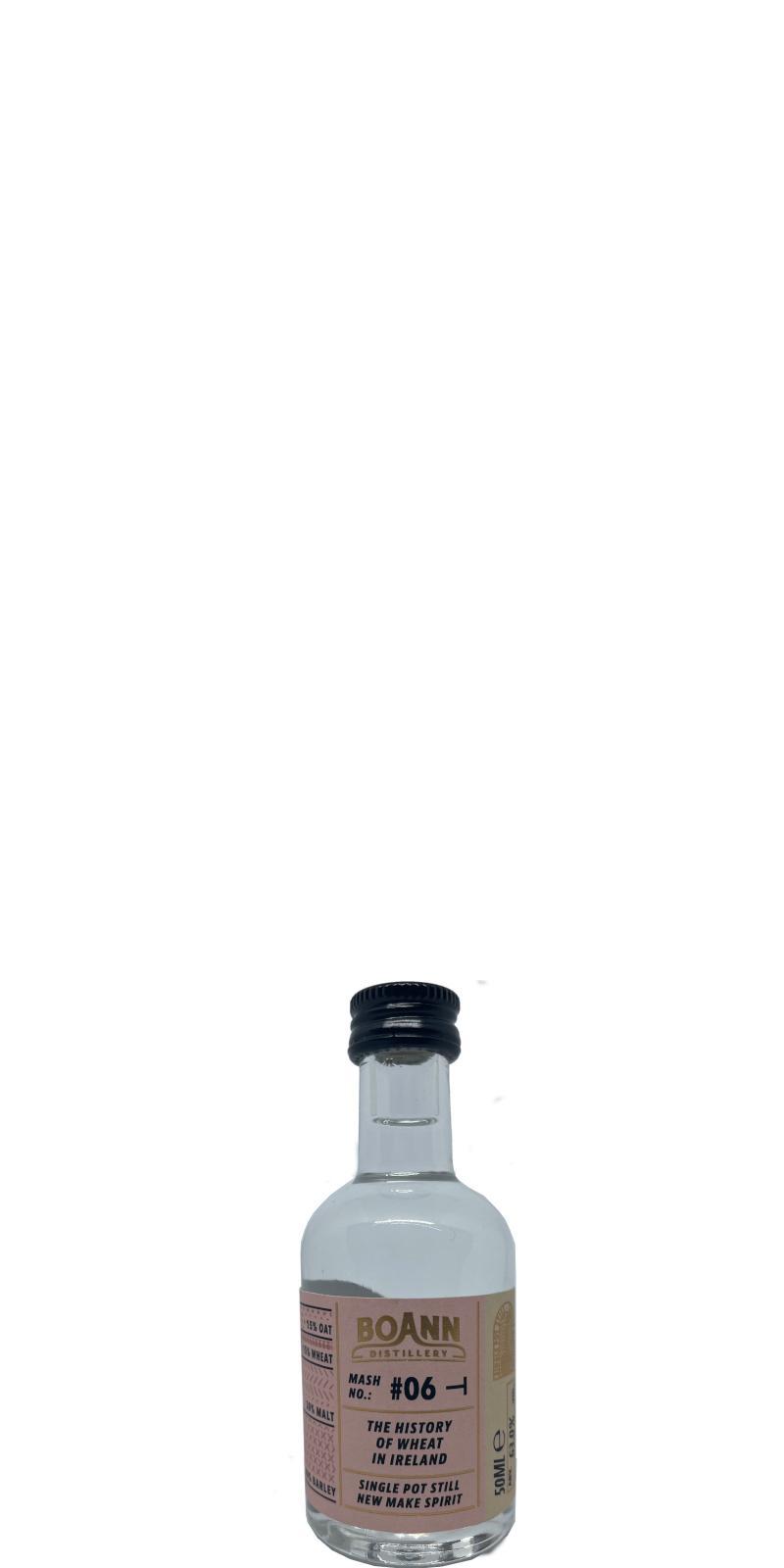 Boann Distillery Single Pot Still - New Make Spirit Mash #06