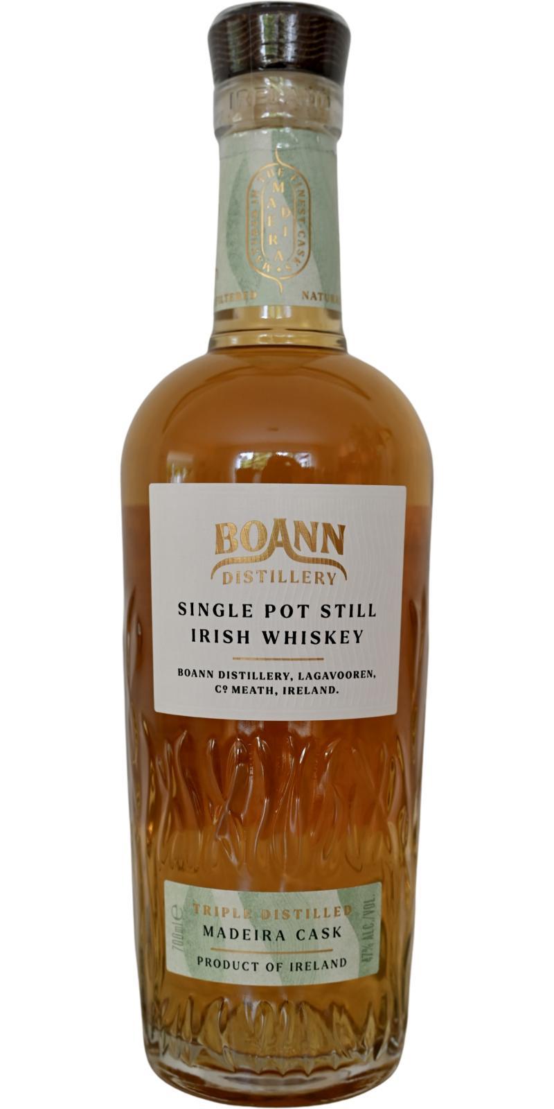 Boann Distillery Single Pot Still Madeira Cask