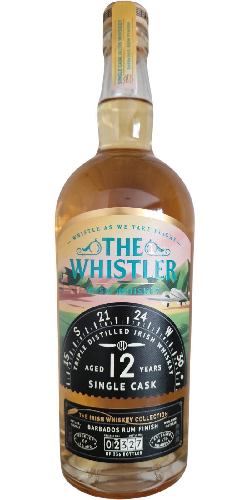 The Whistler 12-year-old BoD The Irish Whiskey Collection