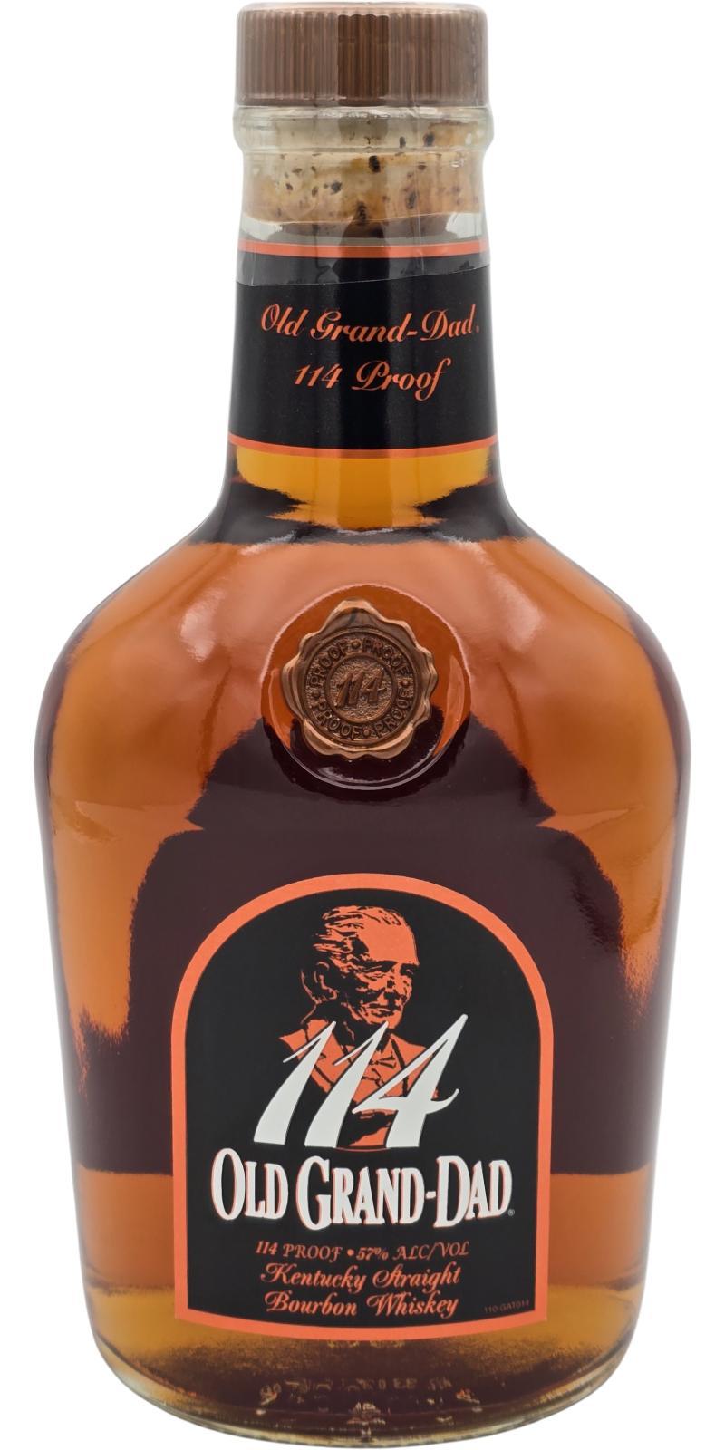 Old Grand-Dad 114  Kentucky Straight Bourbon Whiskey