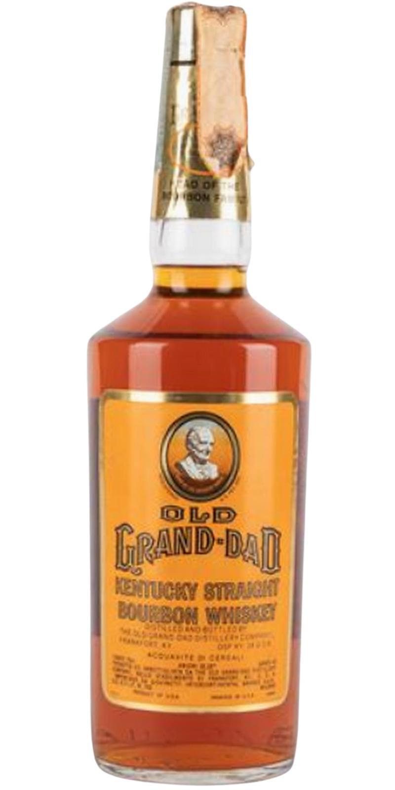 Old Grand-Dad Kentucky Straight Bourbon Whiskey  Kentucky Straight Bourbon Whiskey