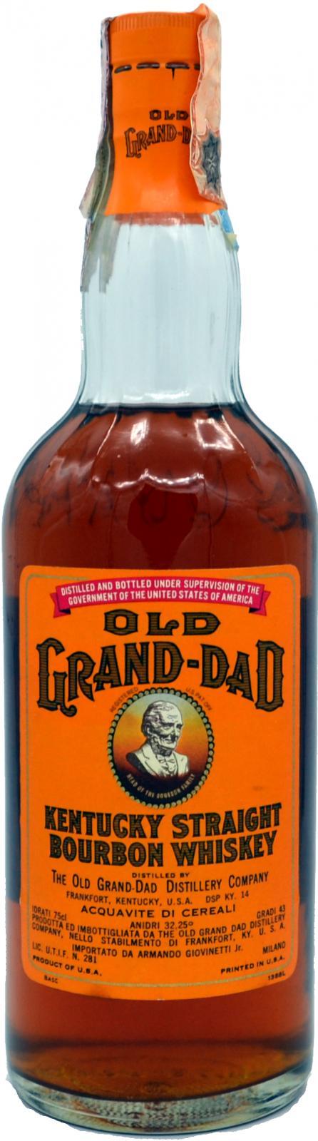 Old Grand-Dad Kentucky Straight Bourbon Whiskey