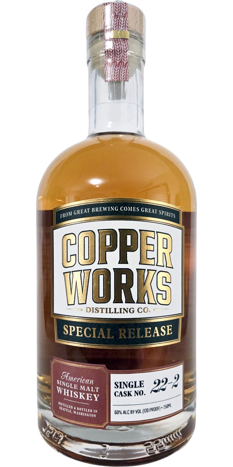 Copperworks 07-year-old  Single Cask - Special Release