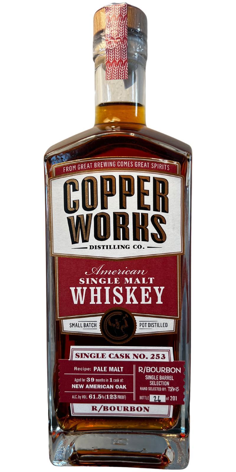 Copperworks American Single Malt Whiskey  Small Batch