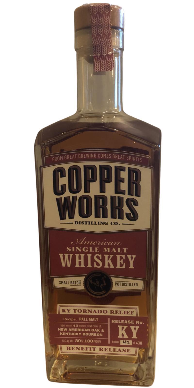 Copperworks American Single Malt Whiskey  Small Batch
