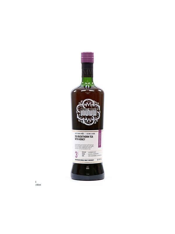 Copperworks 2016 SMWS 143.1  Sea buckthorn tea with honey