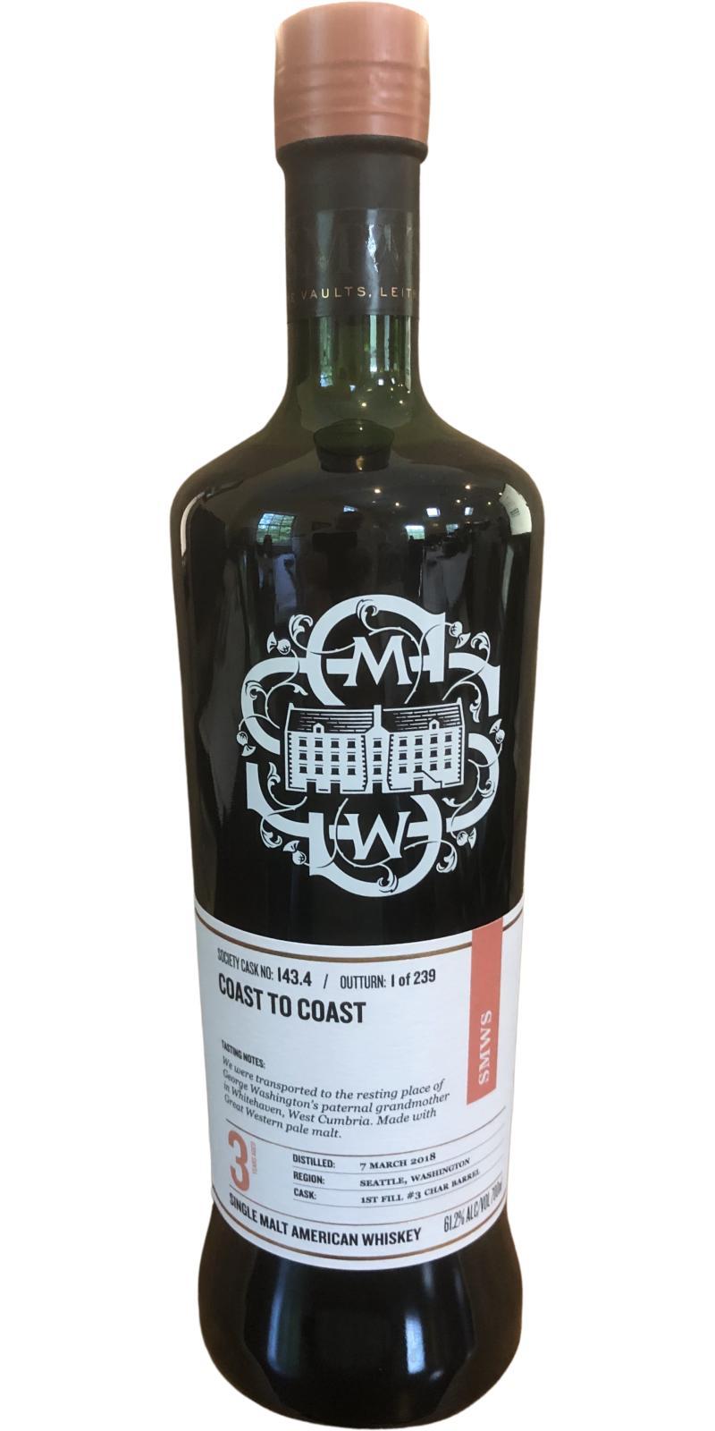 Copperworks 2018 SMWS 143.4  Time traveller