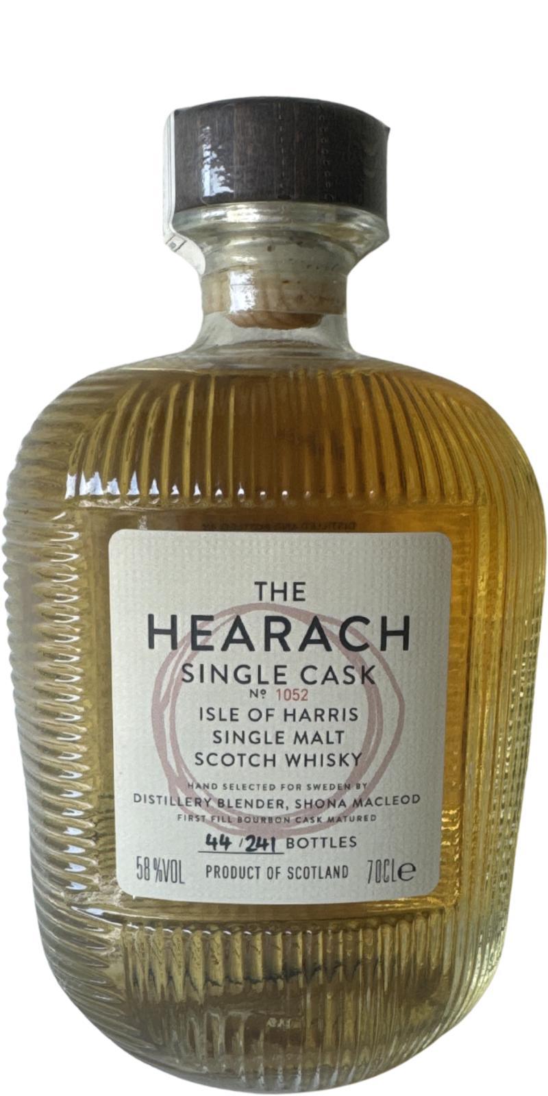 The Hearach 2017  Exclusive Single cask for Sweden