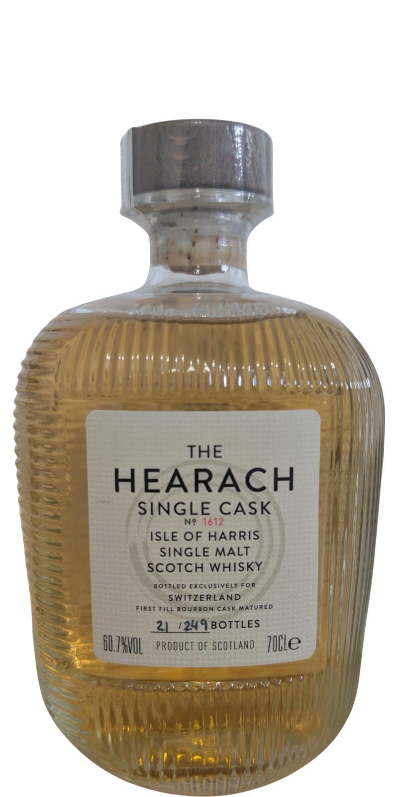 The Hearach 2018  Swiss Single Cask