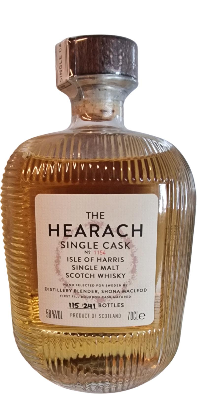 The Hearach 2018  Single Cask