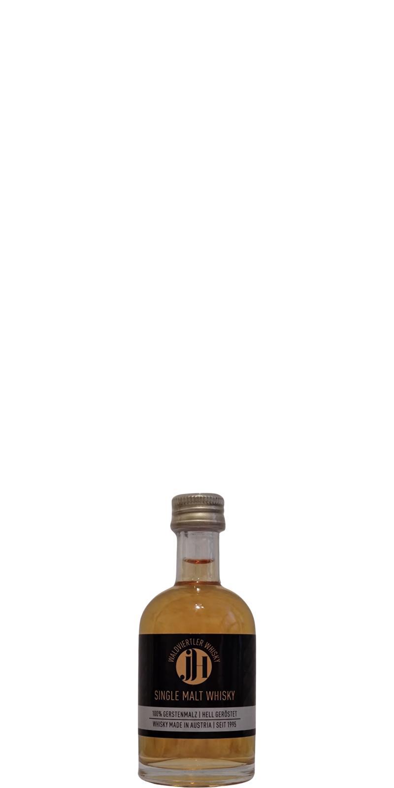 Waldviertler Whisky J.H. Single Malt Whisky