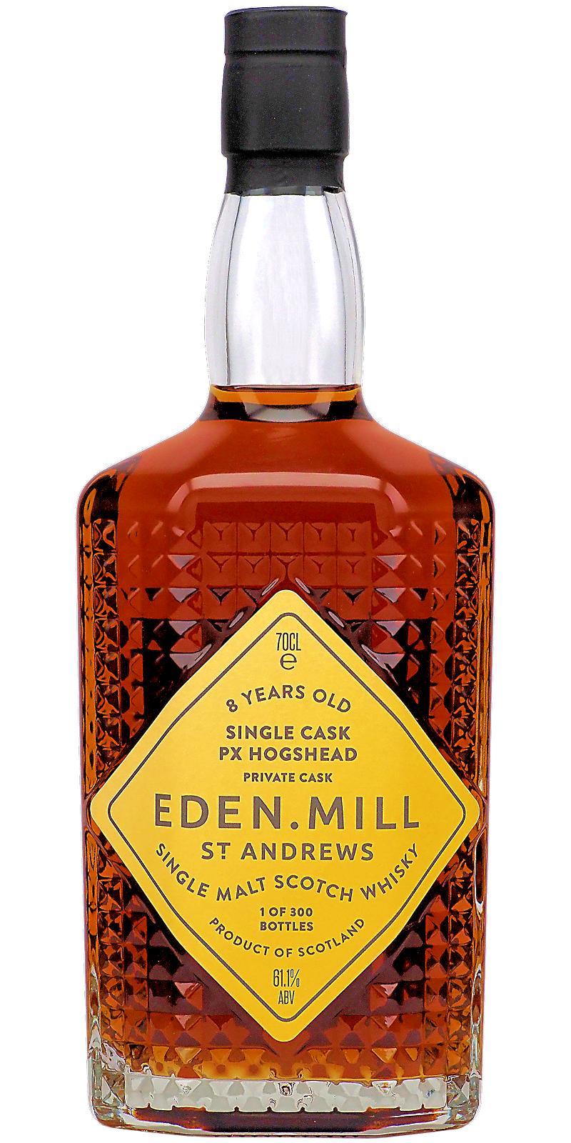 Eden Mill 2016  Private Cask Bottling