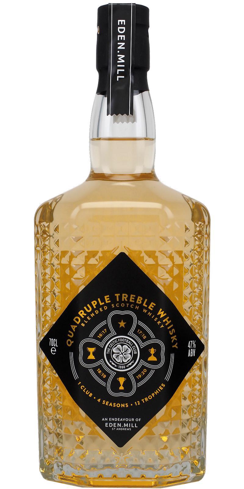 Eden Mill Quadruple Treble Whisky  Blended Scotch Whisky