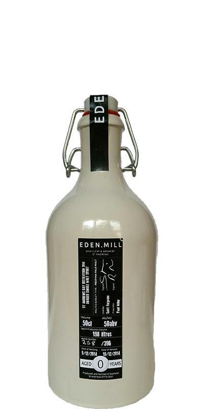 Eden Mill St. Andrews Day Distillation 2014  Unaged Single Malt Spirit