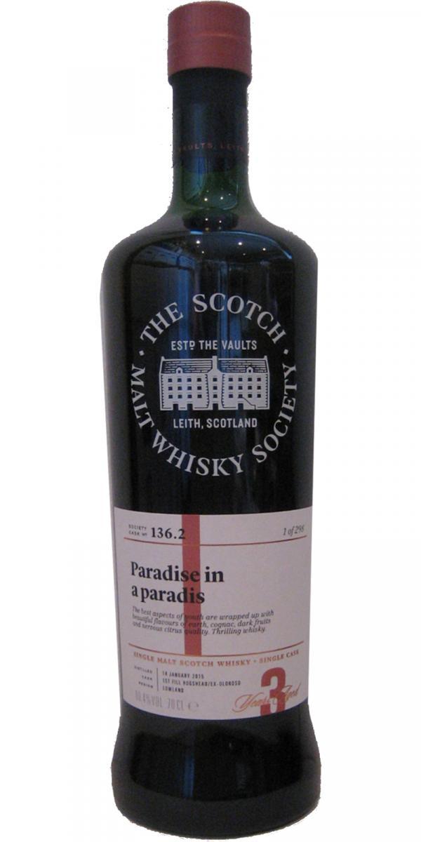 Eden Mill 2015 SMWS 136.2  Paradise in a paradis