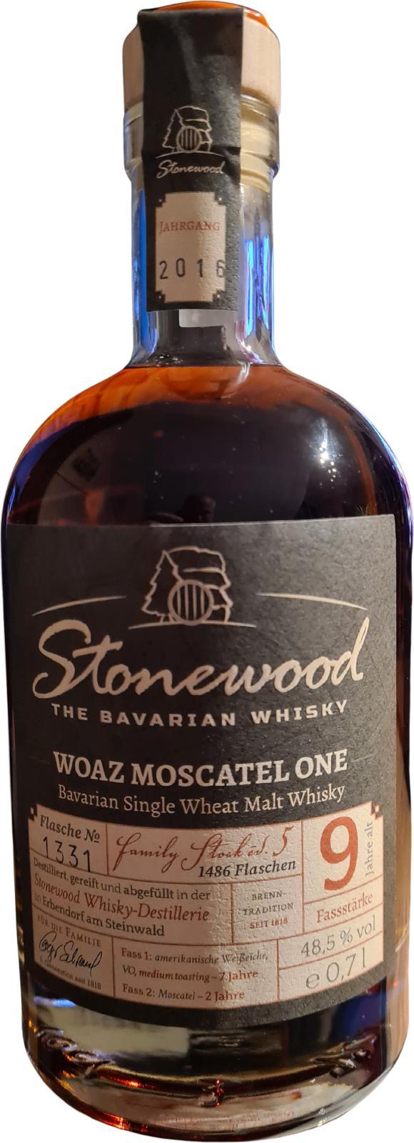 Stonewood 2016  Woaz Moscatel One - Family Stock Ed. 5