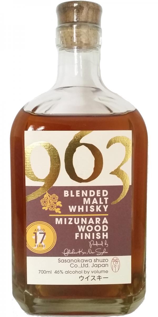 Yamazakura 963 - 17-year-old  Blended Malt Whisky - Mizunara Wood Finish