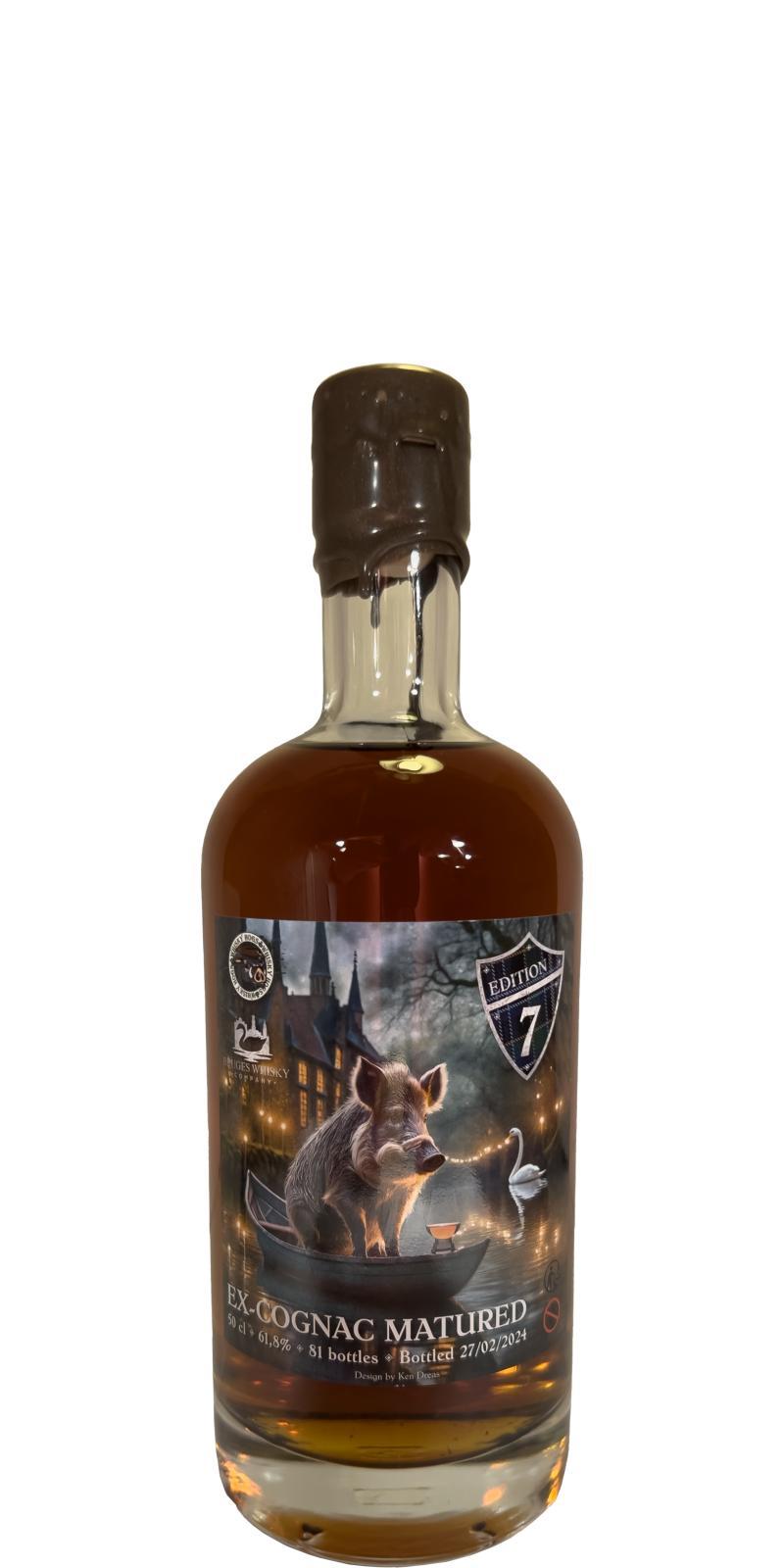 Bruges Whisky Company 2019  Single Cask - The Whisky Hogs - Edition 7