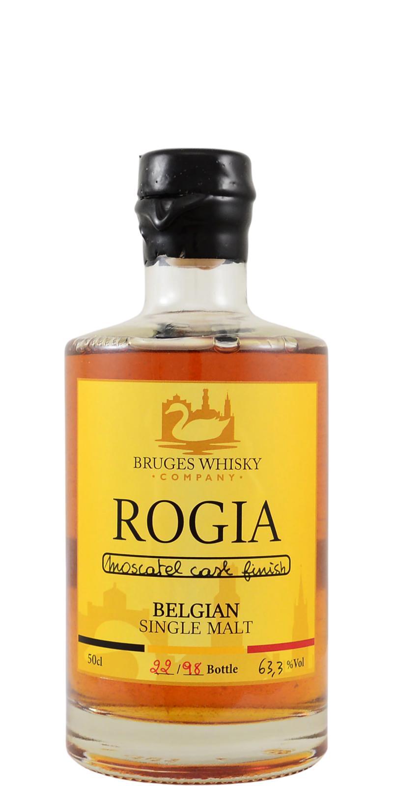 Bruges Whisky Company Rogia  Moscatel Cask Finish