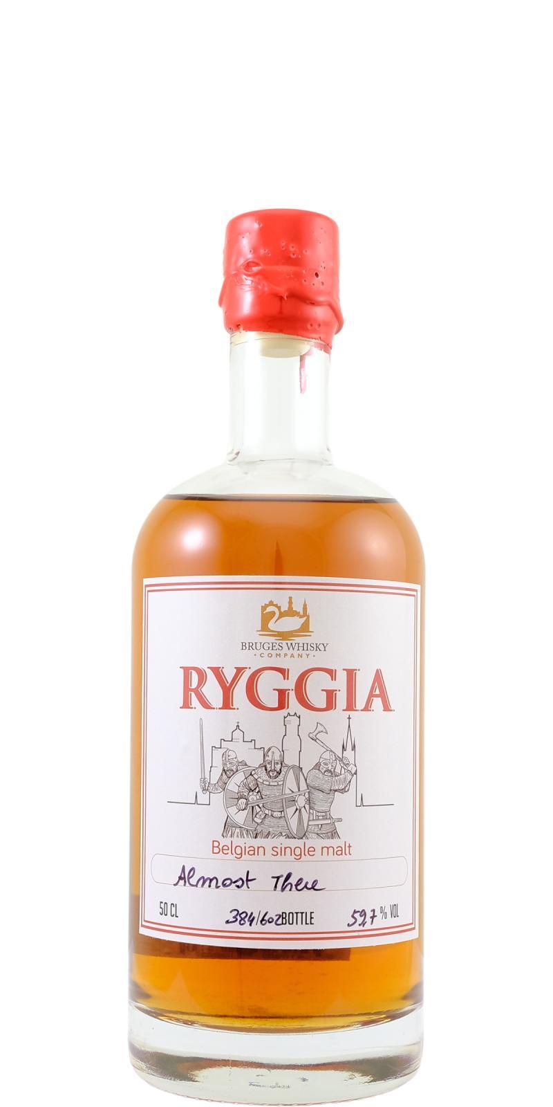 Bruges Whisky Company Ryggia - Almost there