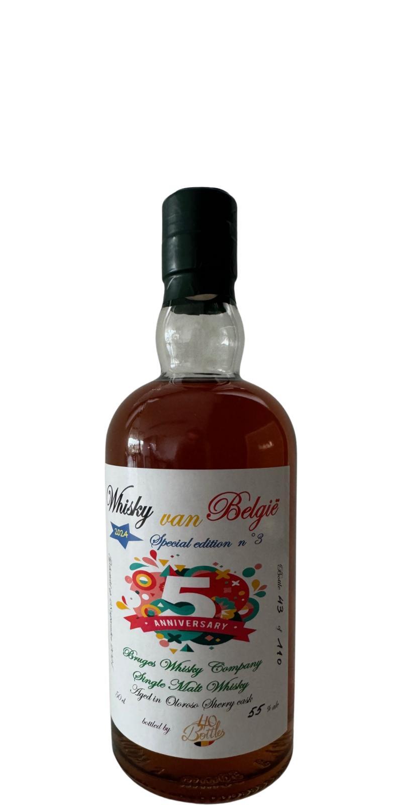 Bruges Whisky Company 05-year-old  40 Bottles - Special Edition °3