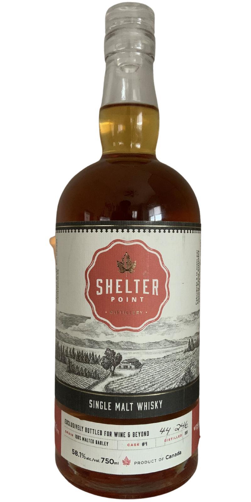 Shelter Point 2011  Single Malt Whisky