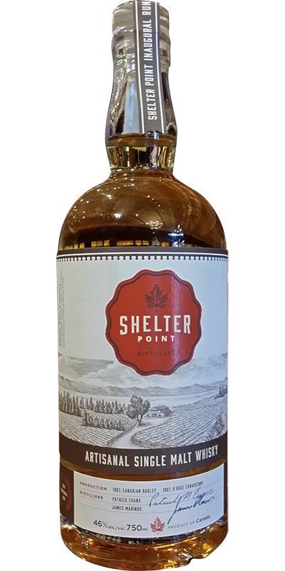 Shelter Point 2011  Artinasal Single Malt Whisky