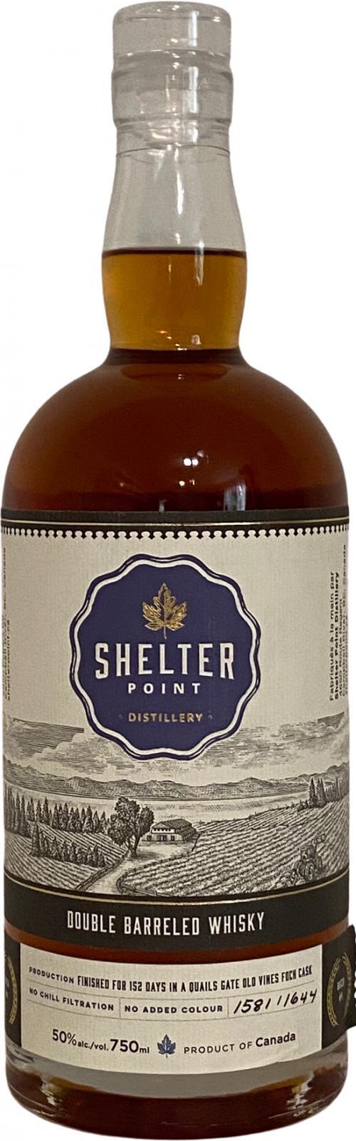 Shelter Point Double Barreled Single Malt Whisky  Batch 4