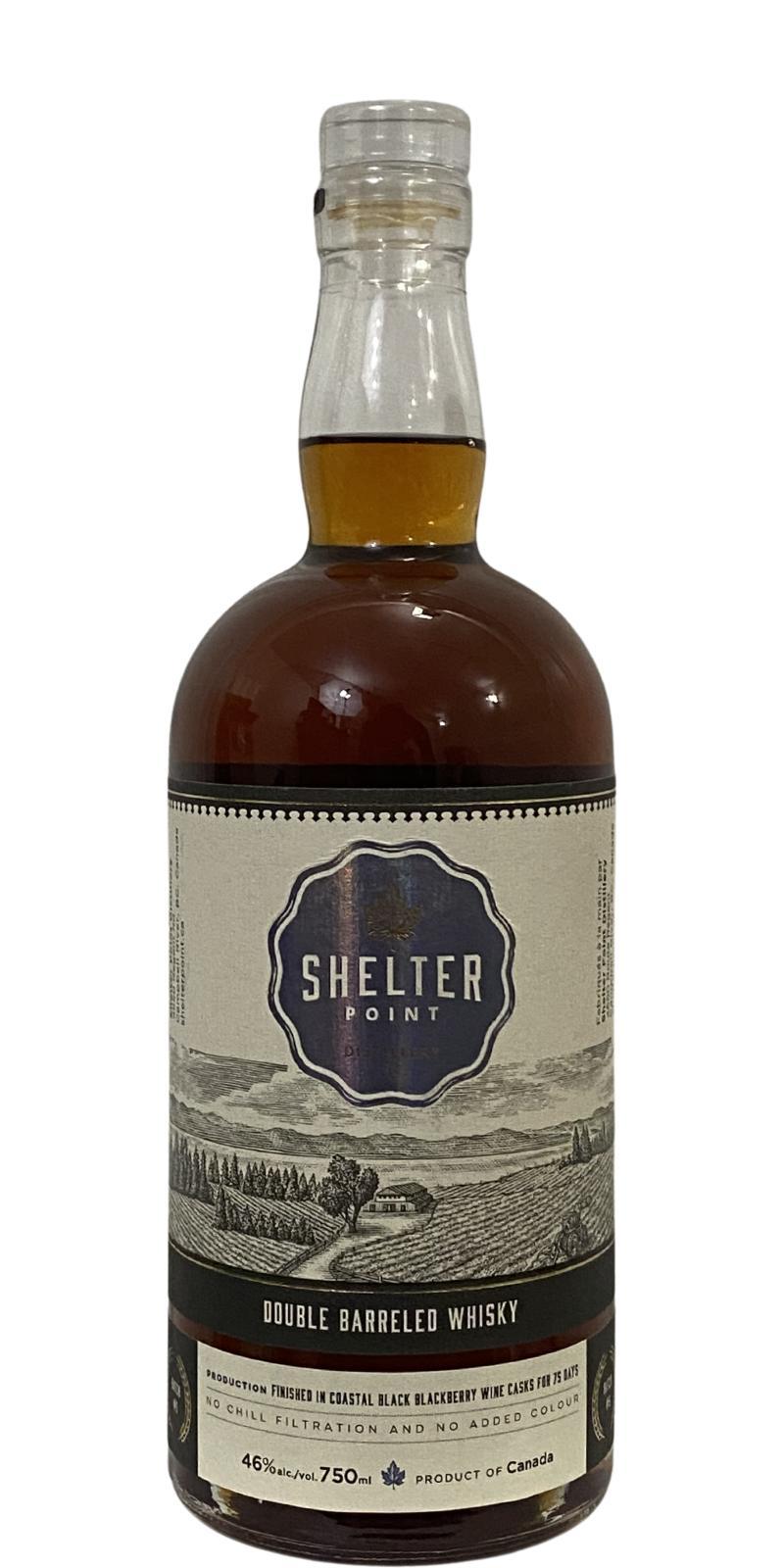 Shelter Point Double Barreled Whisky  Batch #5