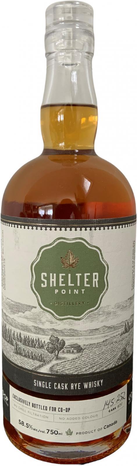 Shelter Point Single Cask Rye Whisky