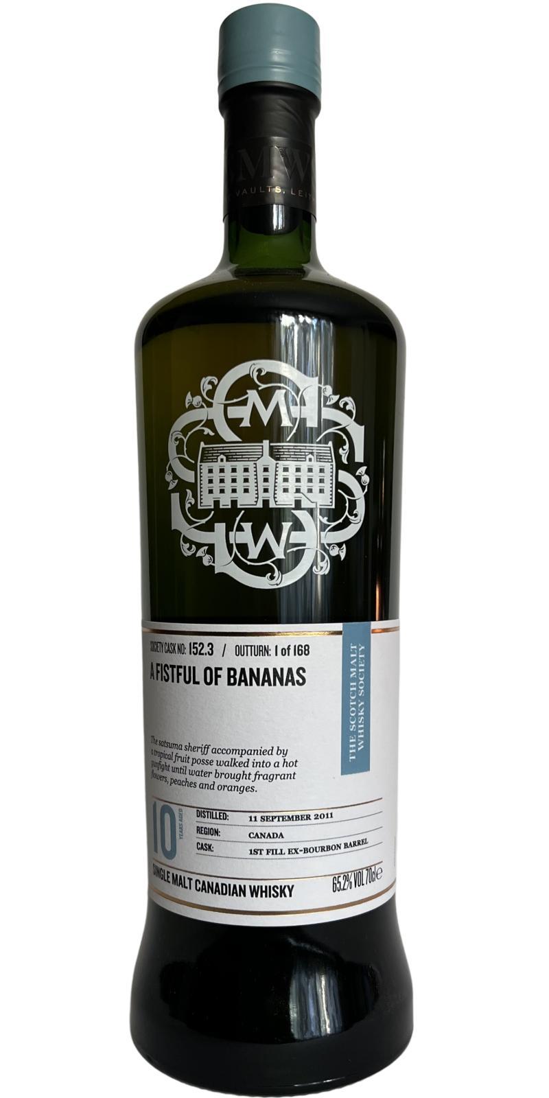 Shelter Point 2011 SMWS 152.3  A fistful of bananas