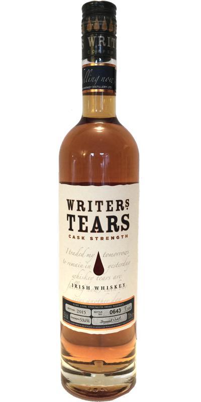Writers' Tears Cask Strength 2015 Limited Edition