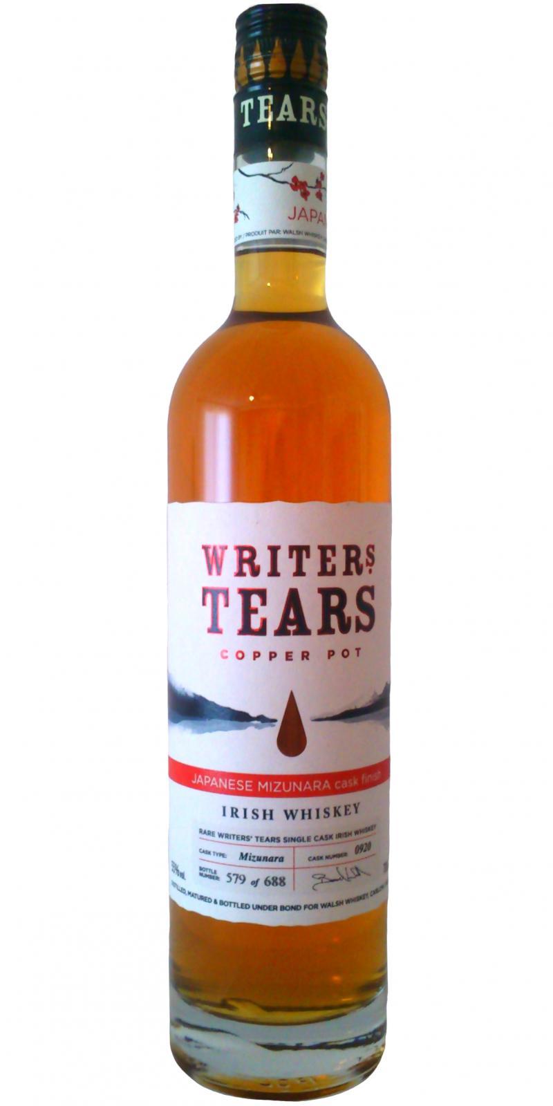 Writers' Tears Copper Pot Japanese Cask