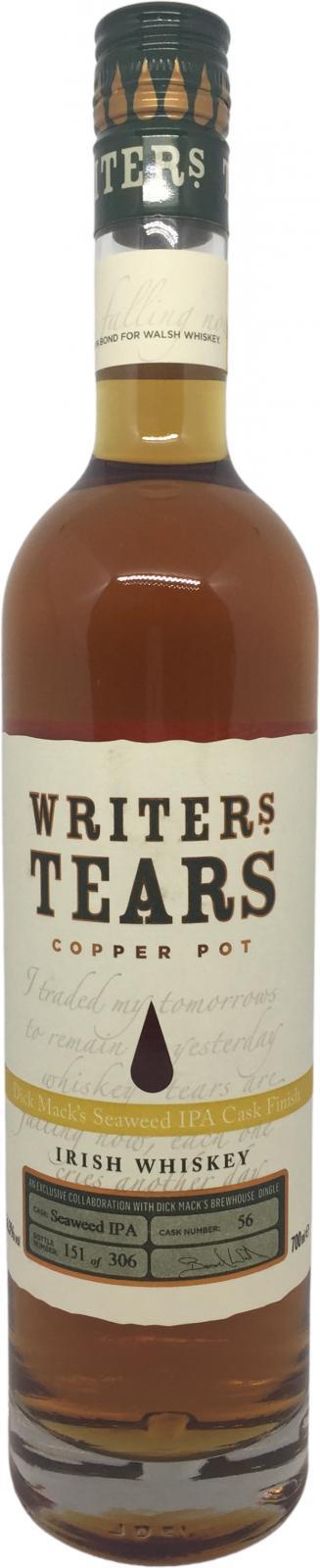 Writers' Tears Dick Mack's Seaweed IPA Cask Finish