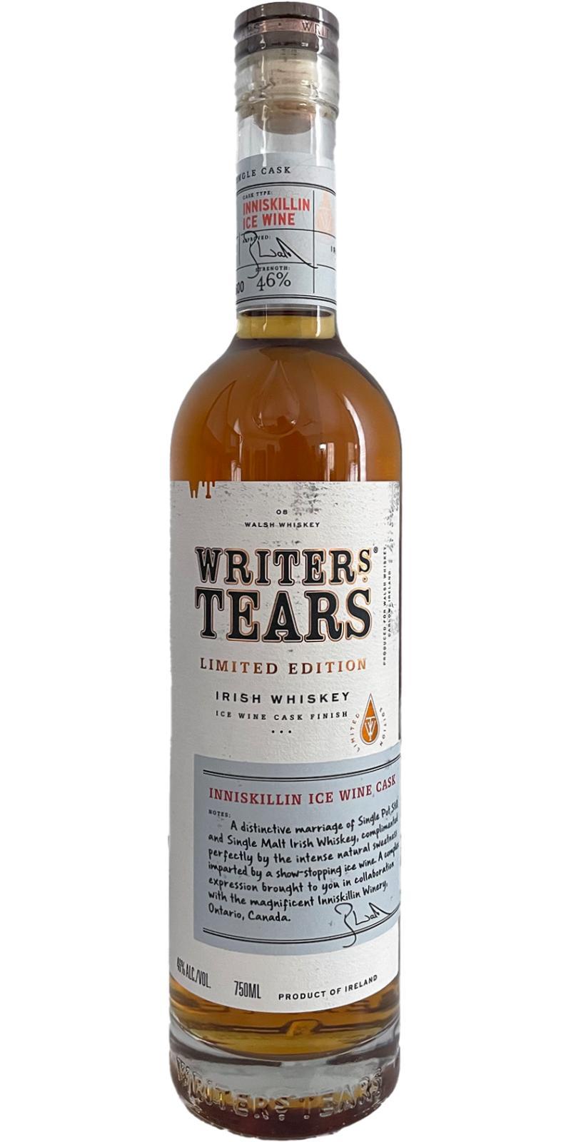 Writers' Tears Inniskillin Ice Wine Cask Limited Edition
