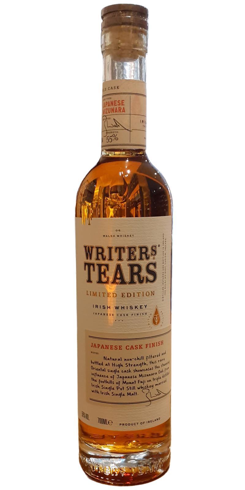 Writers' Tears Limited Edition Japanese Cask Finish
