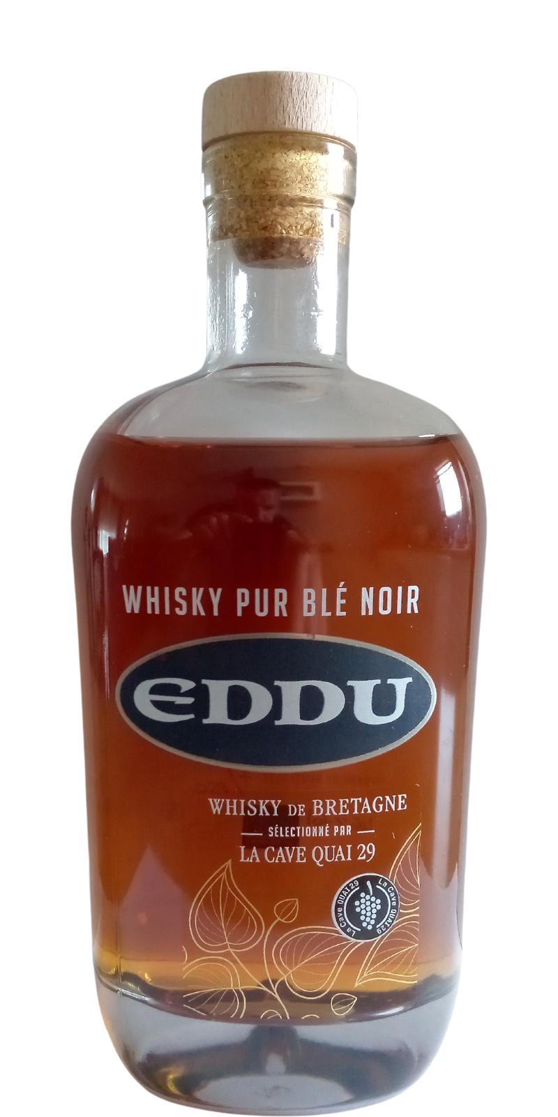 Eddu Whisky pur blé noir série limitée  Whisky de Bretagne