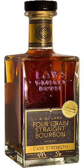 A. D. Laws Four Grain Straight Bourbon  Cask Strength