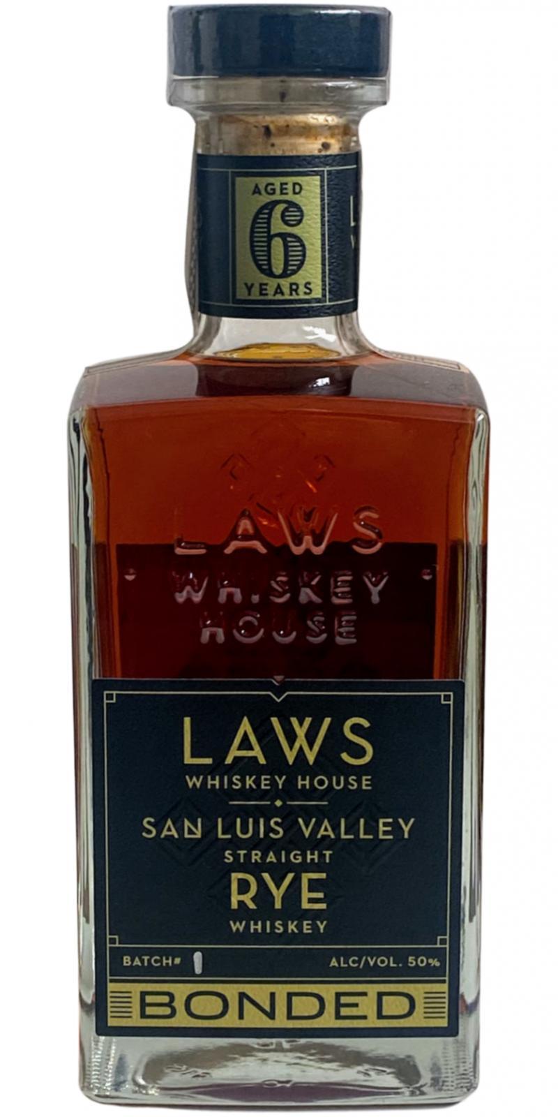Laws 06-year-old  Bottled in Bond