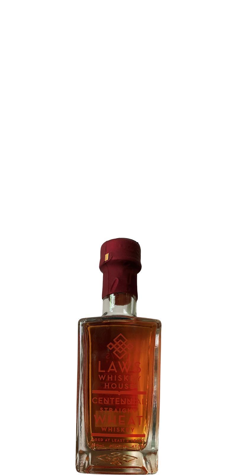 Laws Centennial  Straight Wheat Whiskey
