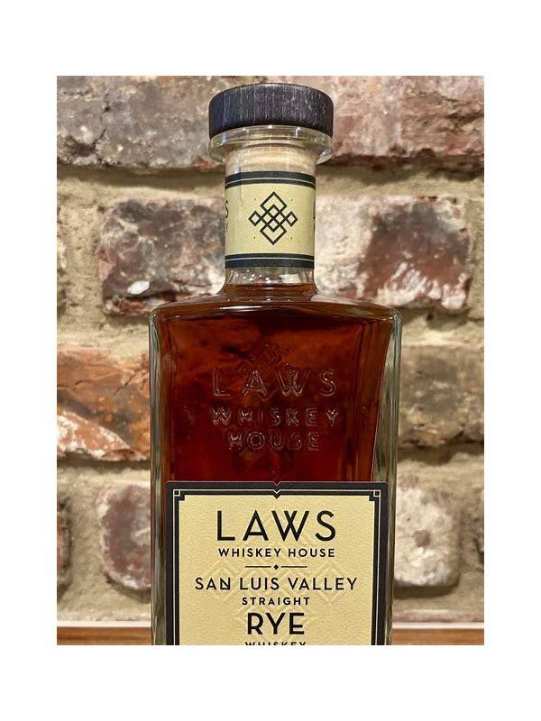 Laws San Luis Valley  Straight Rye Whiskey