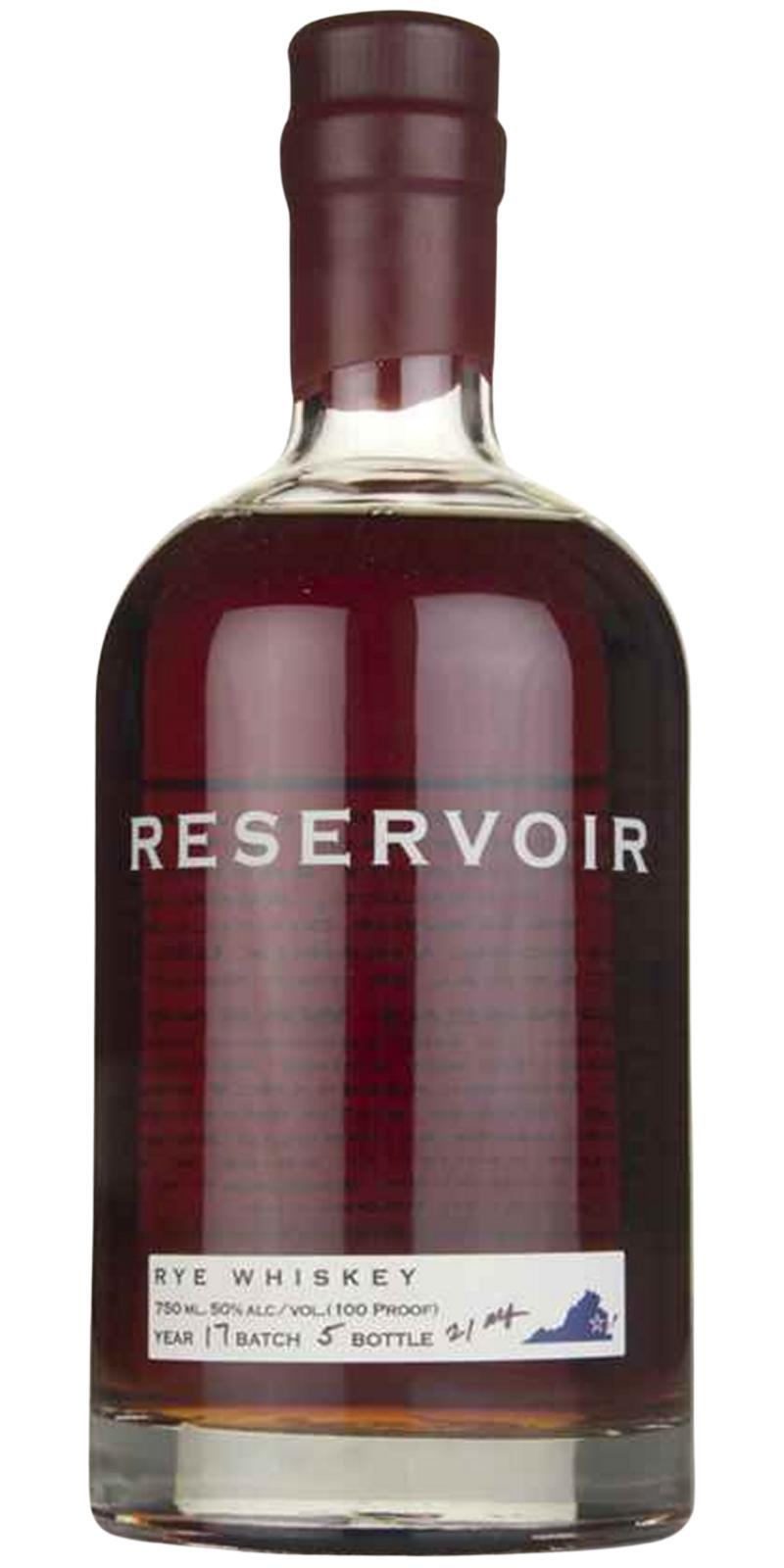 Reservoir Rye Whiskey