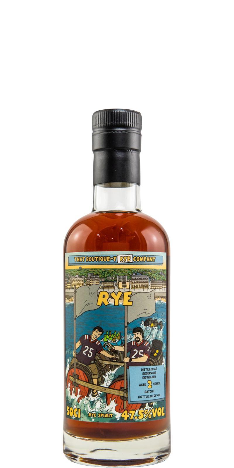 Reservoir Batch 1 TBWC  Rye