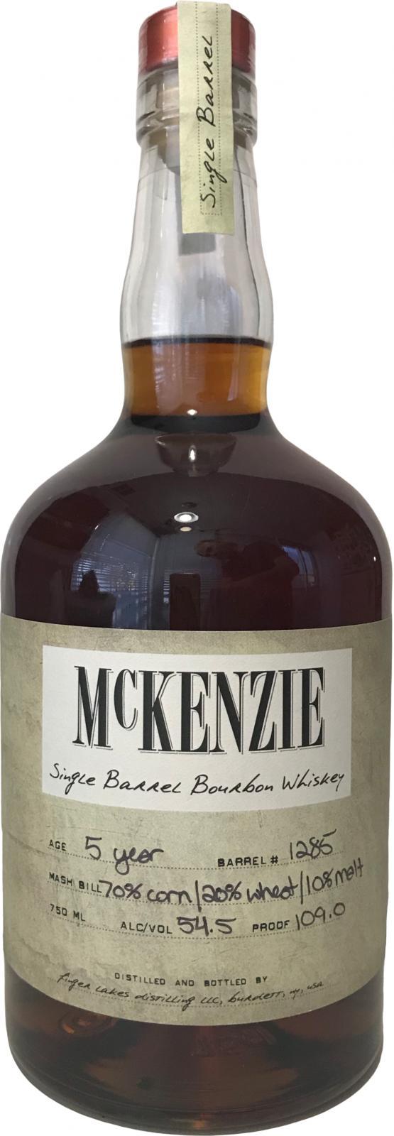 McKenzie (US) 05-year-old  Single Barrel Bourbon Whiskey