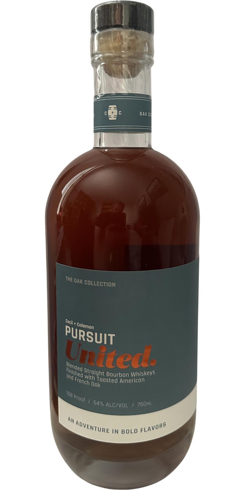 Pursuit Spirits United.  The Oak Collection