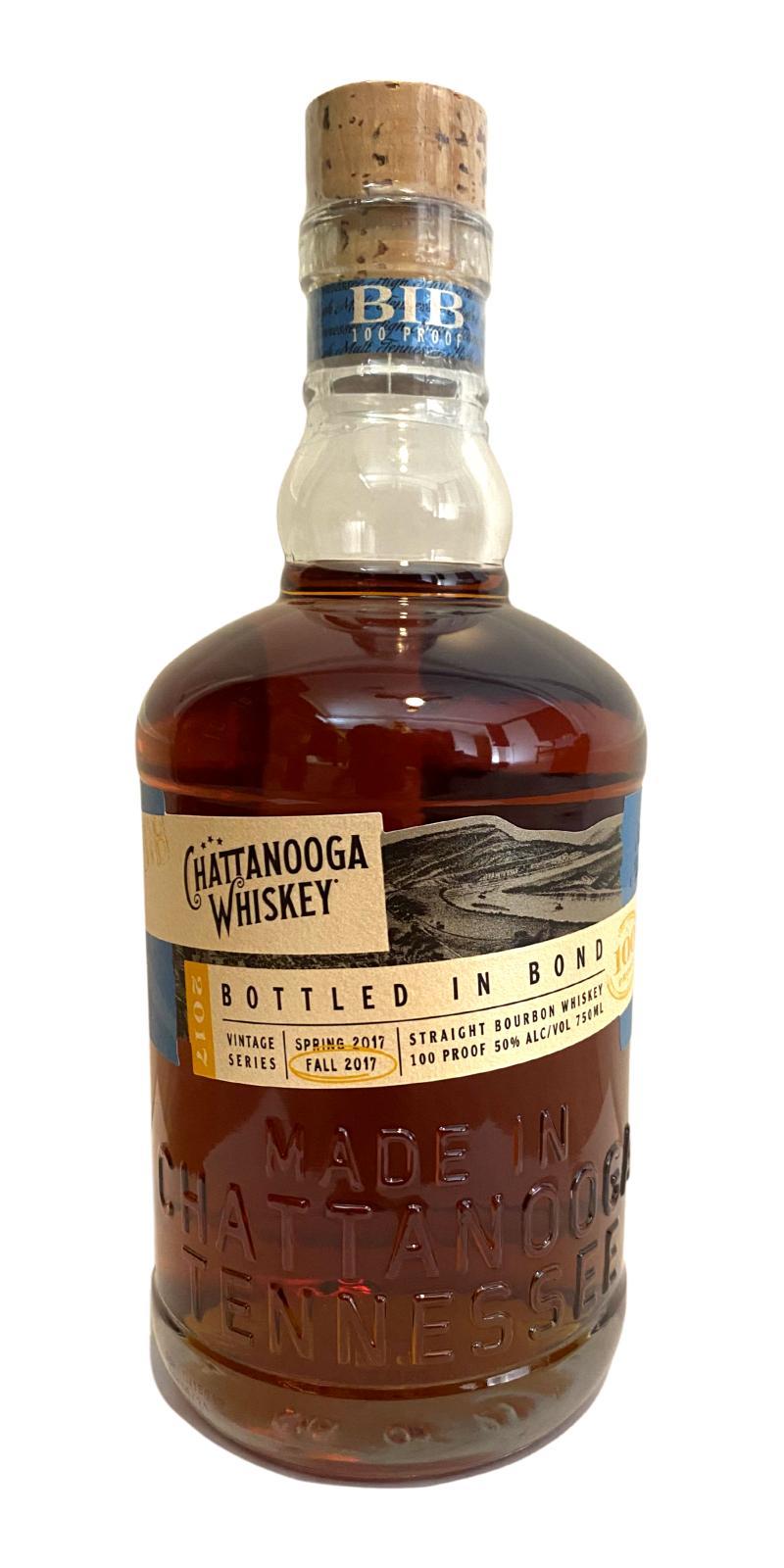 Chattanooga Whiskey 2017 Bottled in Bond