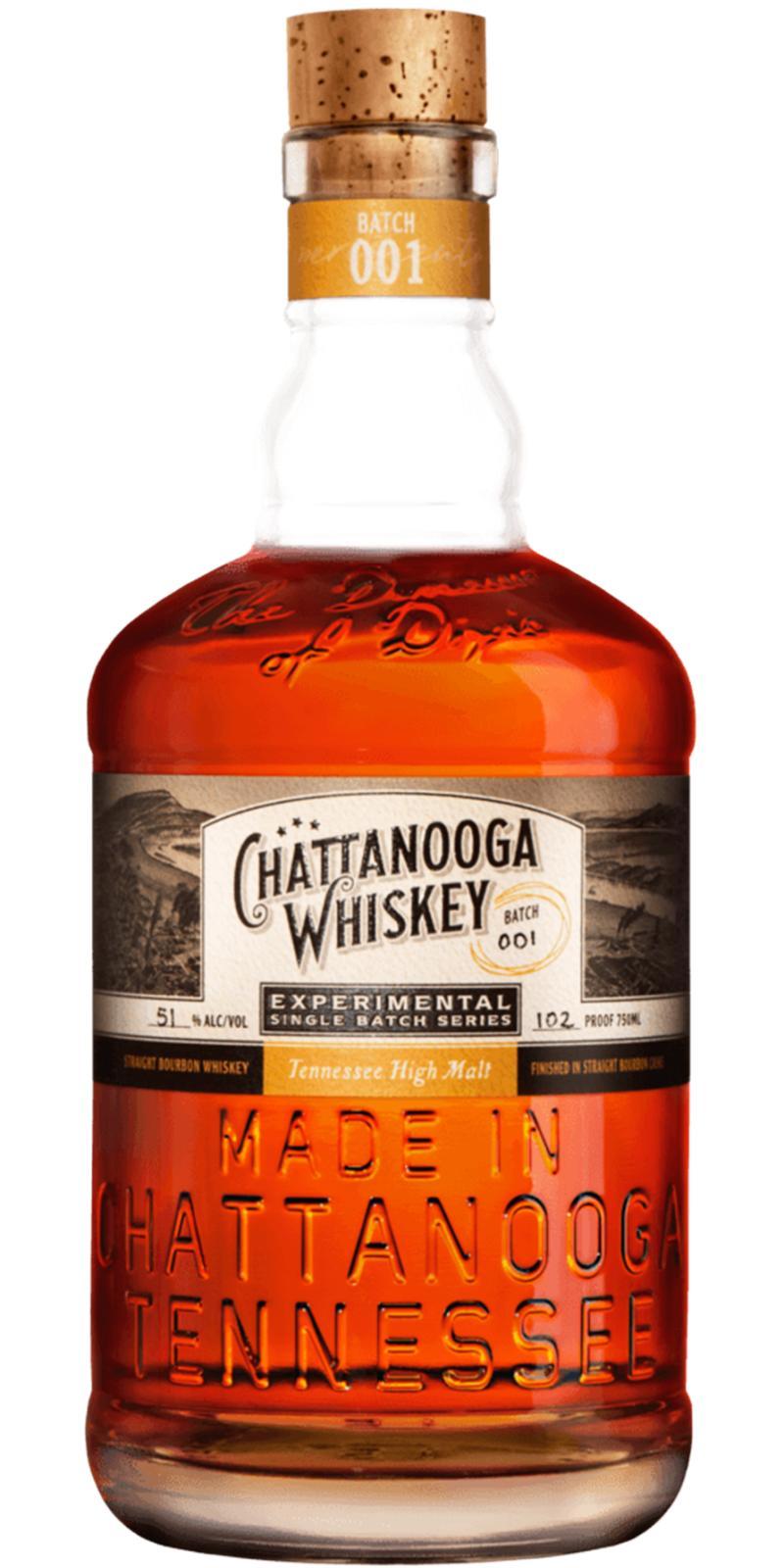 Chattanooga Whiskey Batch 001 Experimental - Single Batch Series